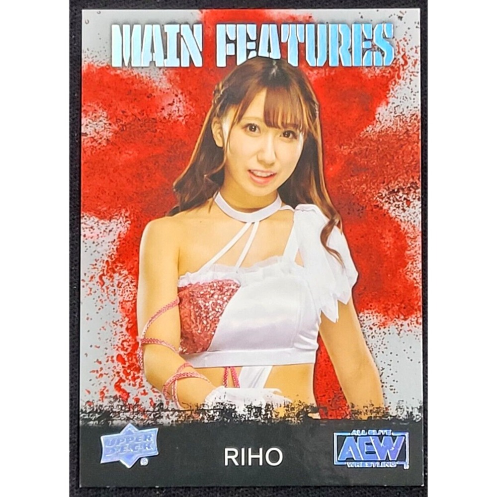 2021 UPPER DECK AEW RIHO MAIN FEATURES SILVER